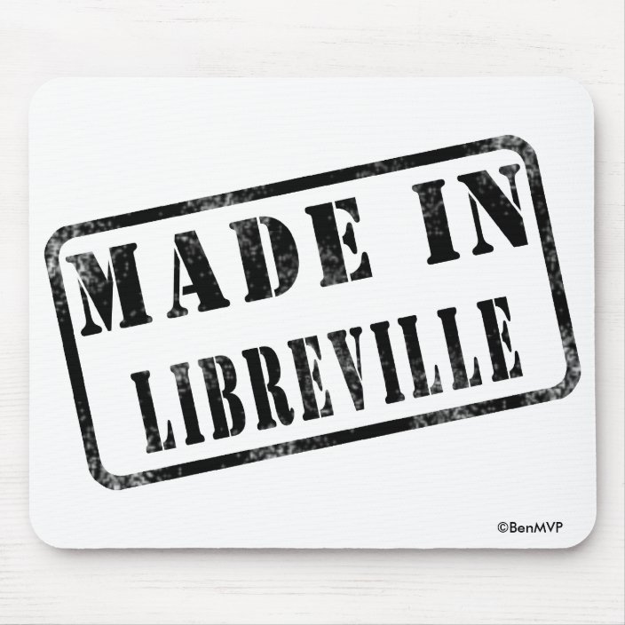 Made in Libreville Mousepad