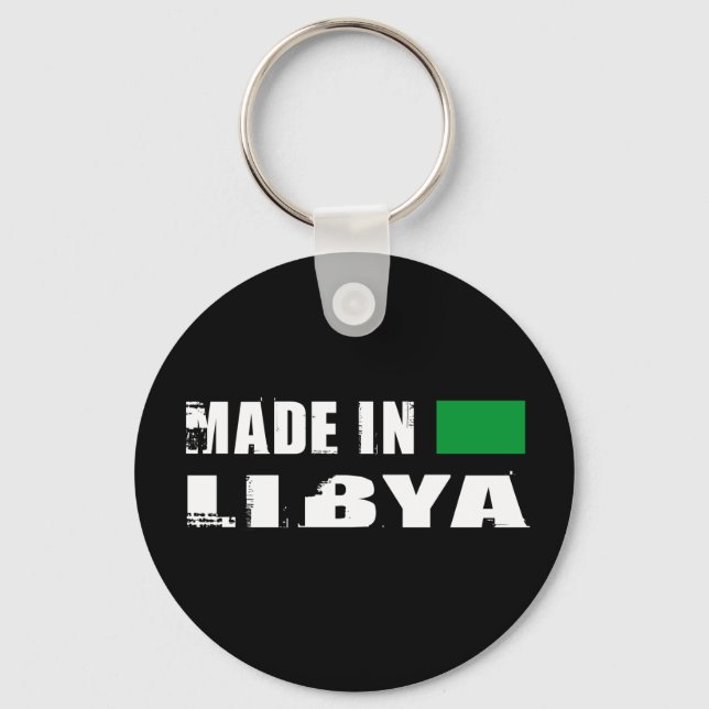 Made in Libya Keychain (Front)