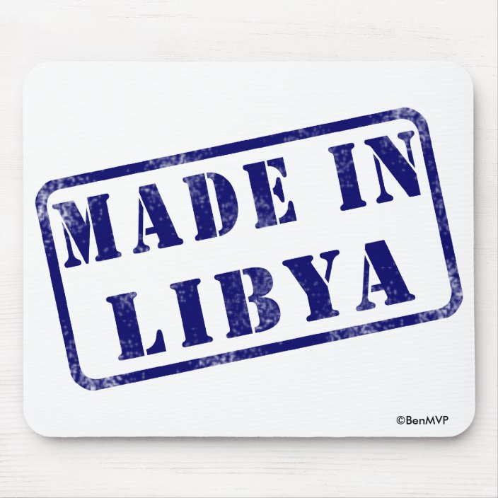Made in Libya Mouse Pad