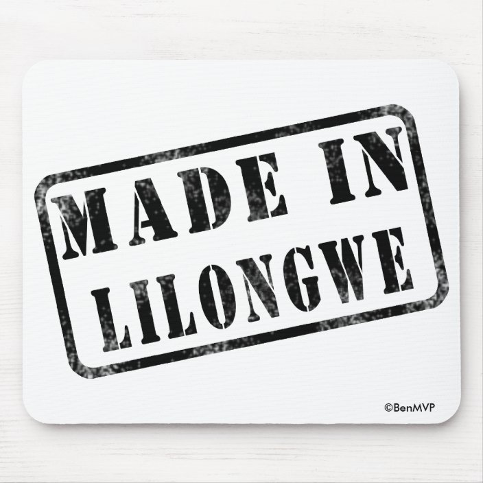 Made in Lilongwe Mousepad