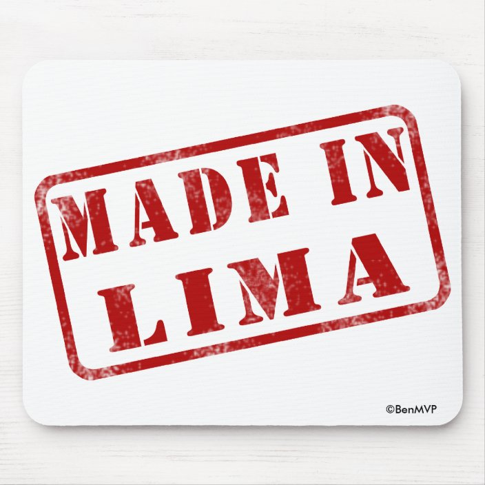 Made in Lima Mouse Pad