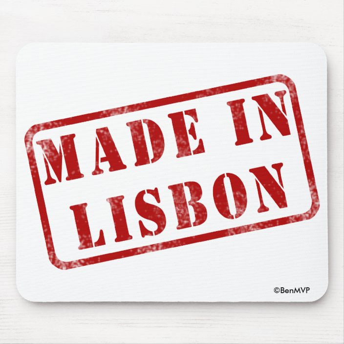 Made in Lisbon Mousepad