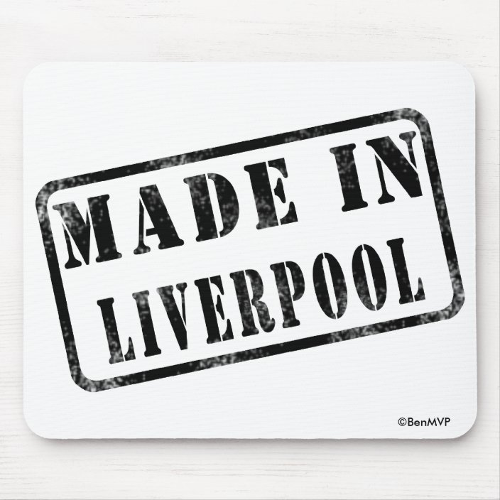 Made in Liverpool Mouse Pad