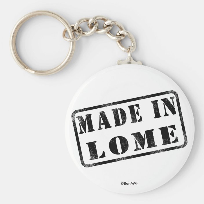 Made in Lome Key Chain