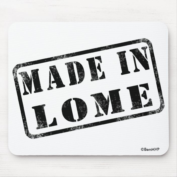 Made in Lome Mouse Pad