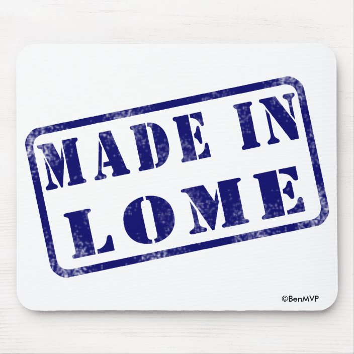 Made in Lome Mousepad