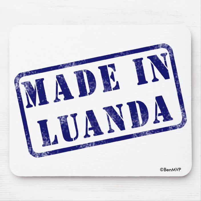 Made in Luanda Mousepad
