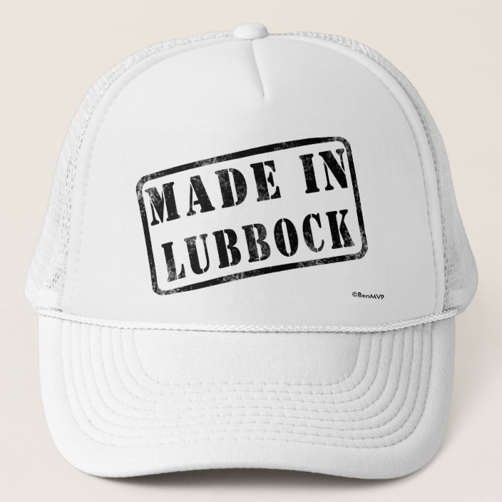 Made in Lubbock Hat