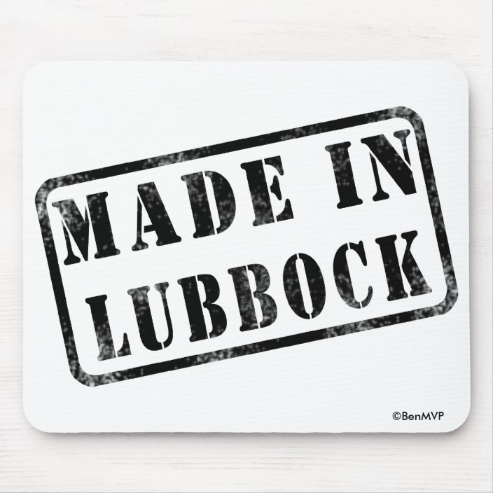 Made in Lubbock Mousepad