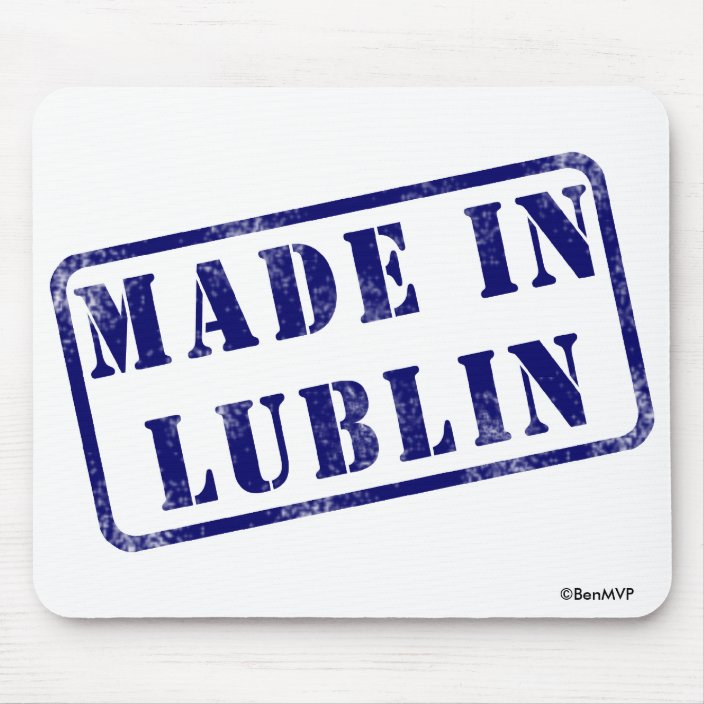 Made in Lublin Mousepad