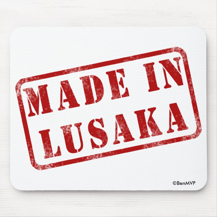 Made in Lusaka Mouse Pad