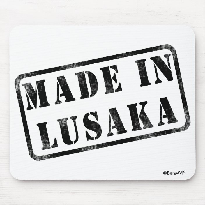 Made in Lusaka Mousepad