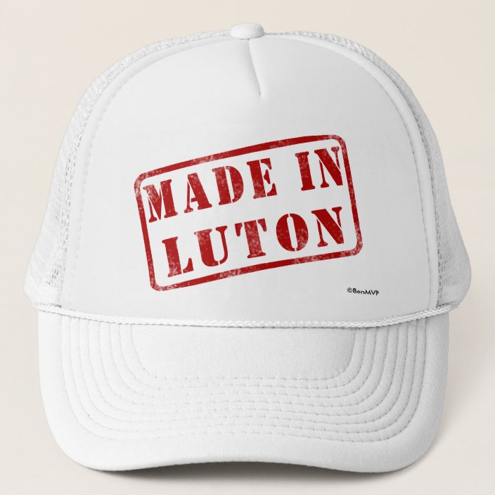 Made in Luton Trucker Hat