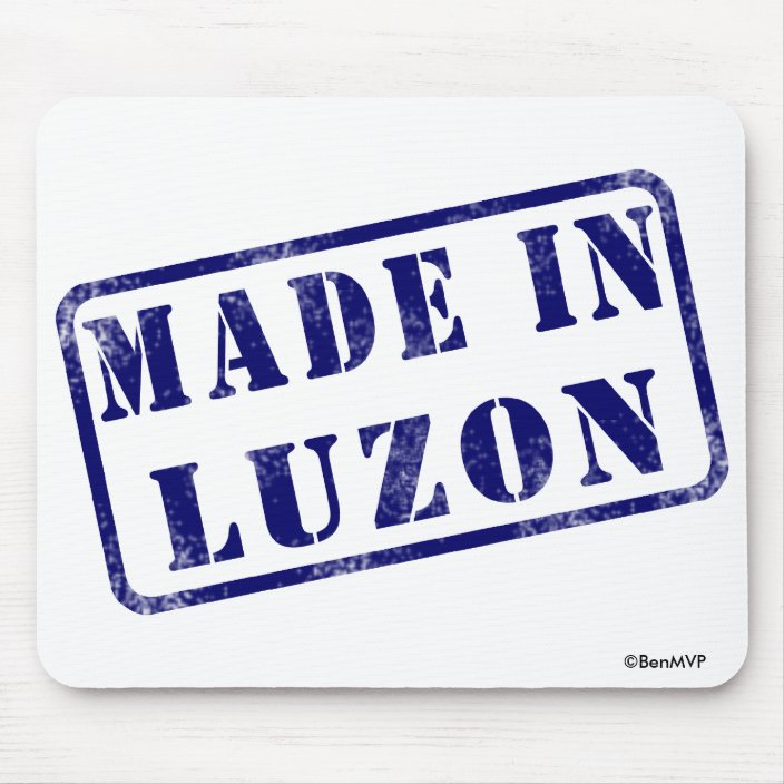 Made in Luzon Mousepad