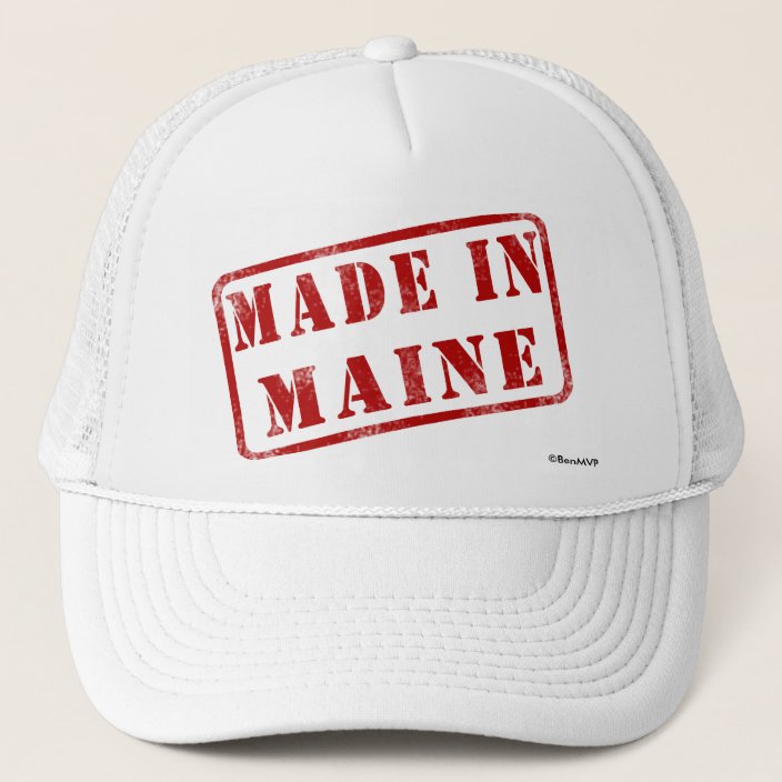 Made in Maine Trucker Hat