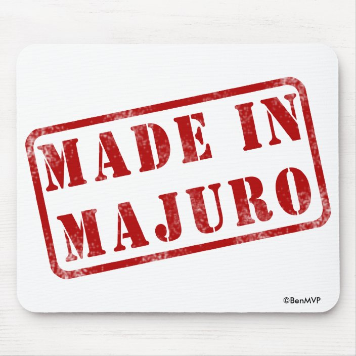 Made in Majuro Mouse Pad