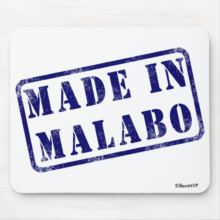 Made in Malabo Mouse Pad
