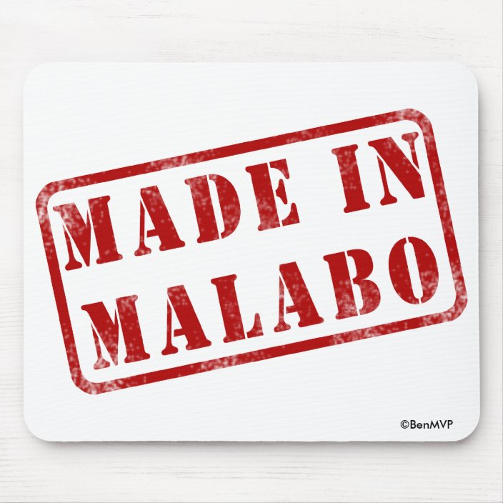 Made in Malabo Mousepad