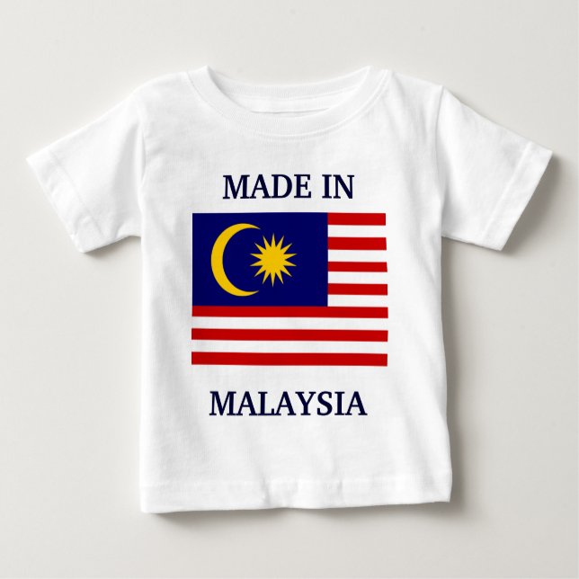 Made in Malaysia Baby T-Shirt (Front)