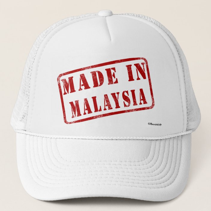 Made in Malaysia Mesh Hat