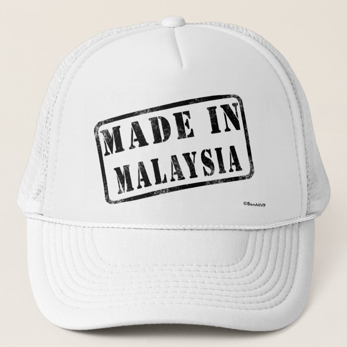 Made in Malaysia Trucker Hat