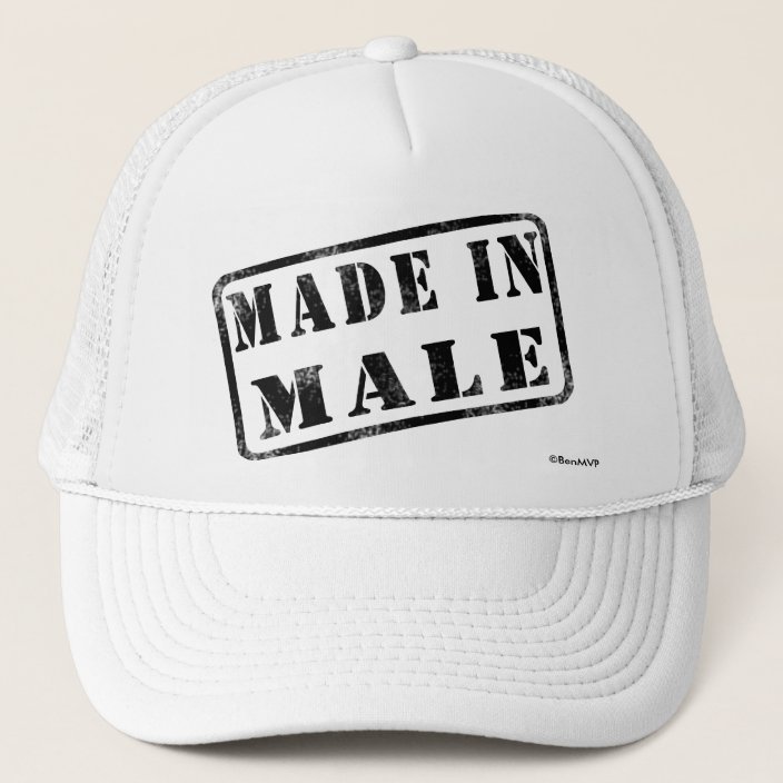 Made in Male Mesh Hat