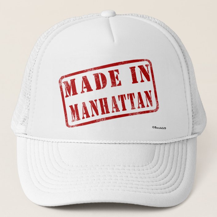 Made in Manhattan Mesh Hat