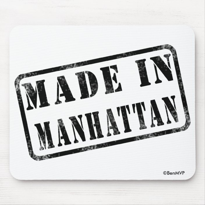 Made in Manhattan Mouse Pad