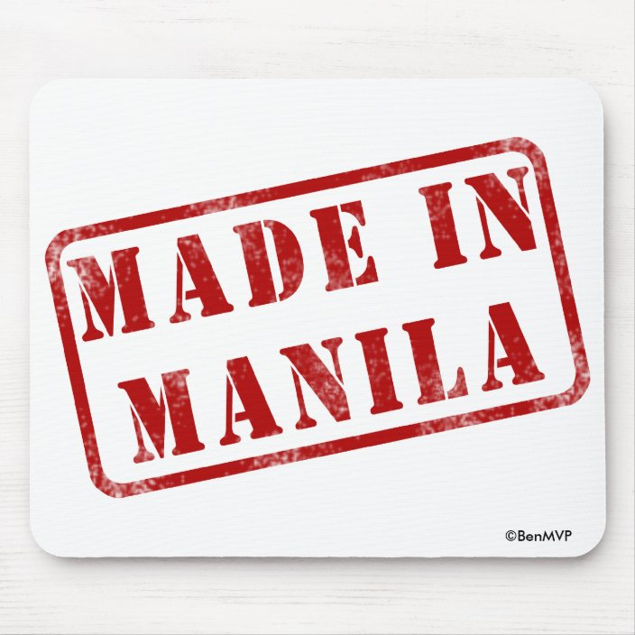 Made in Manila Mouse Pad