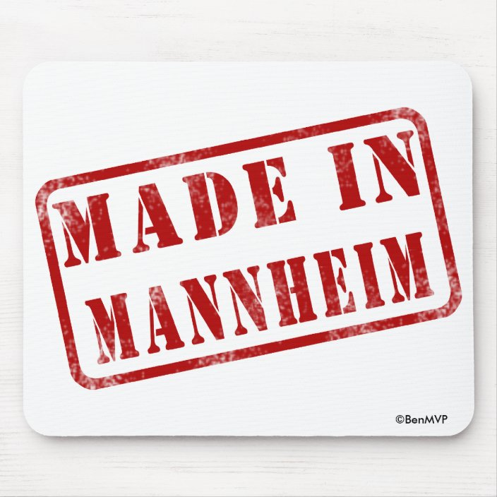 Made in Mannheim Mousepad