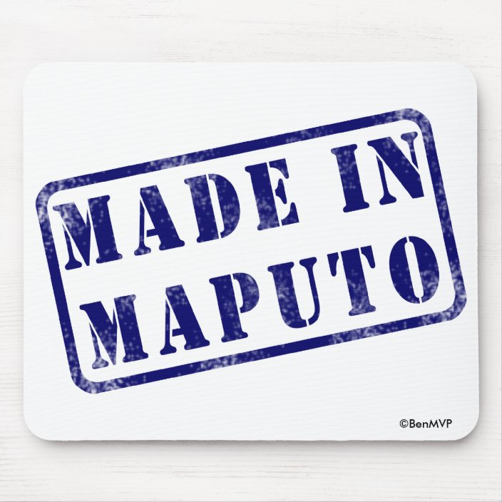 Made in Maputo Mouse Pad