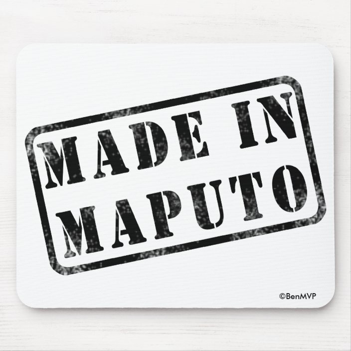 Made in Maputo Mousepad