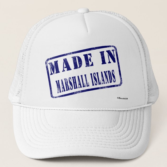Made in Marshall Islands Trucker Hat