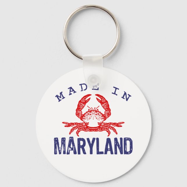 Made In Maryland Keychain (Front)