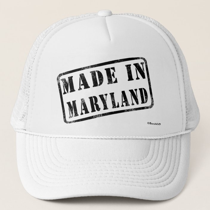 Made in Maryland Trucker Hat