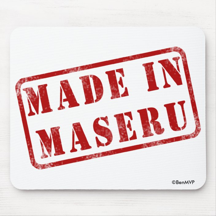 Made in Maseru Mousepad
