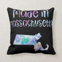 Made in Massachusetts MA state Iridescent Pearl