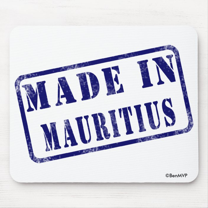 Made in Mauritius Mouse Pad