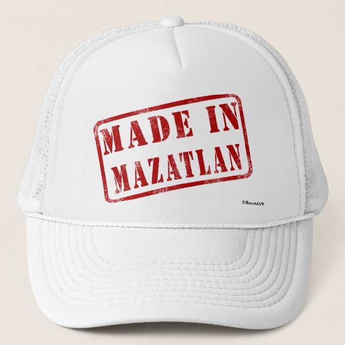 Made in Mazatlan Mesh Hat