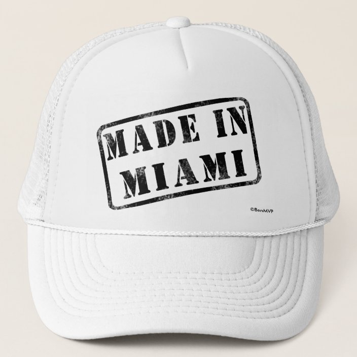 Made in Miami Hat