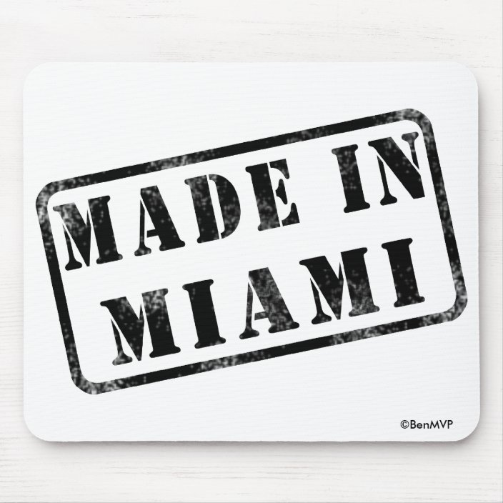 Made in Miami Mouse Pad