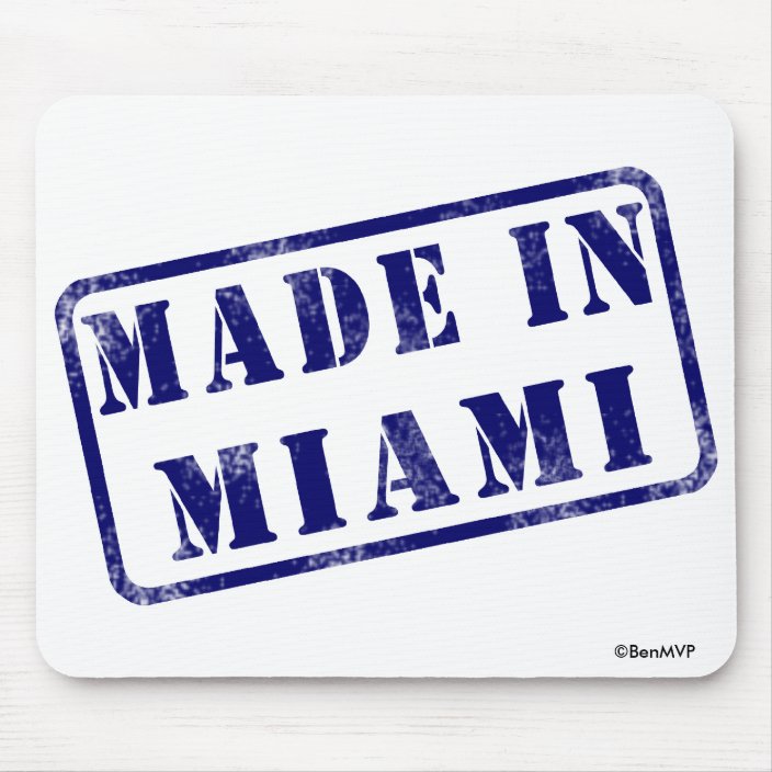 Made in Miami Mousepad