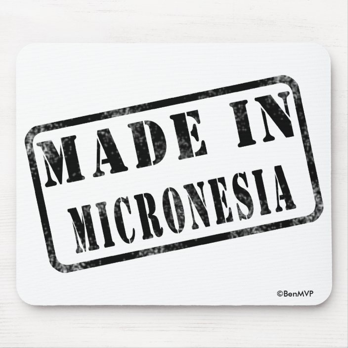 Made in Micronesia Mouse Pad