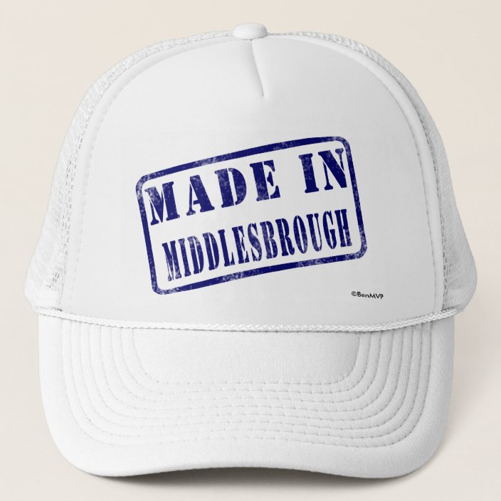 Made in Middlesbrough Hat
