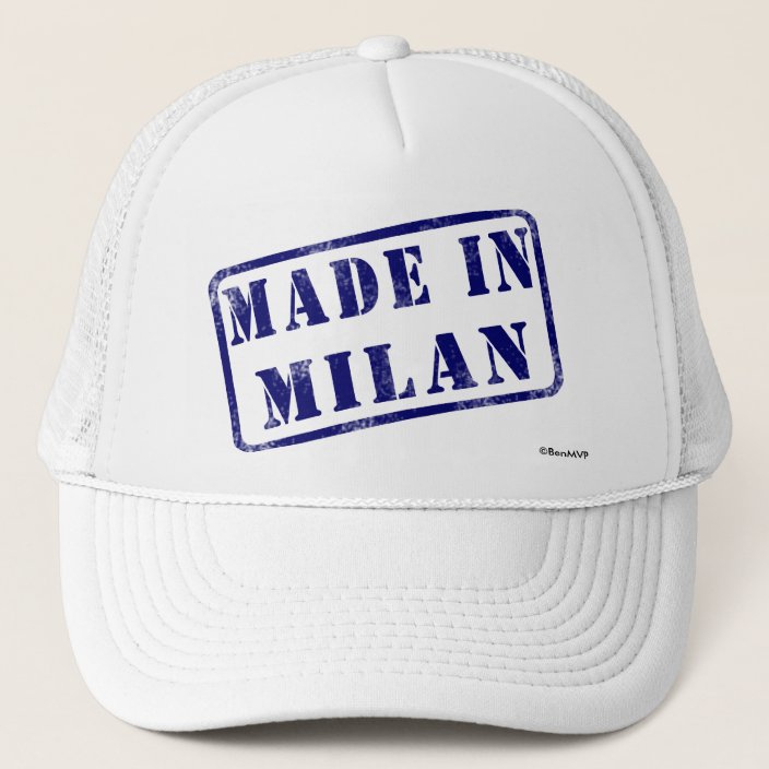 Made in Milan Mesh Hat