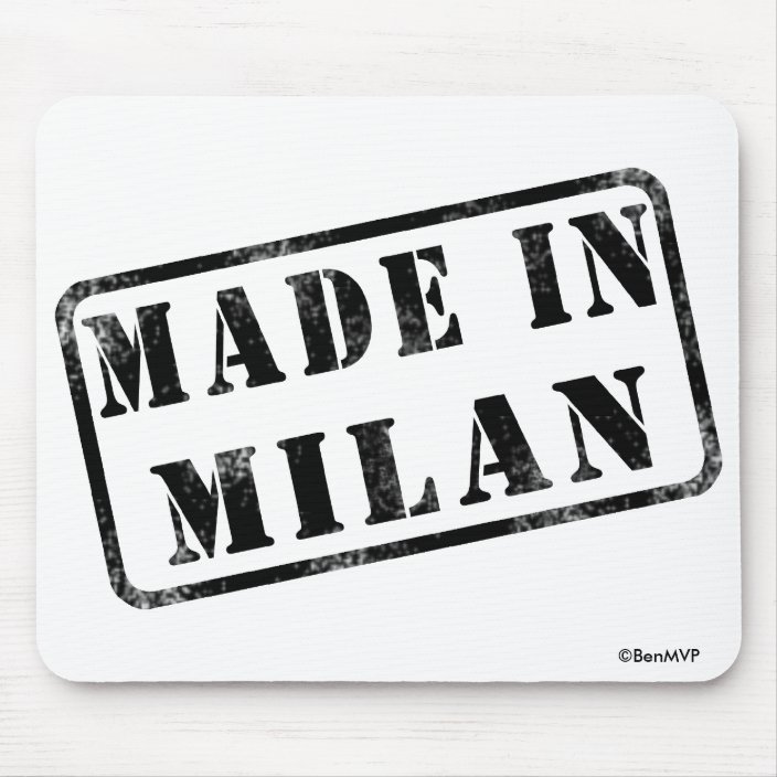 Made in Milan Mousepad