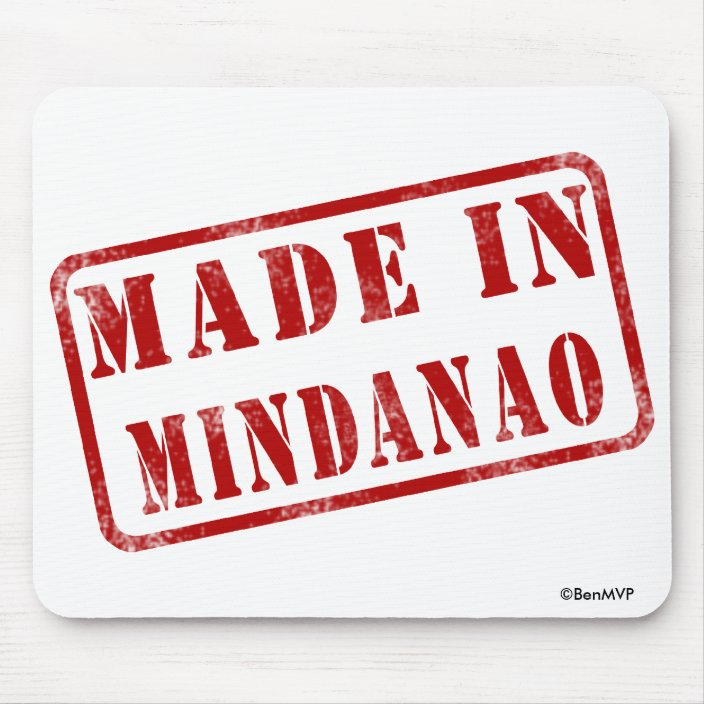 Made in Mindanao Mouse Pad