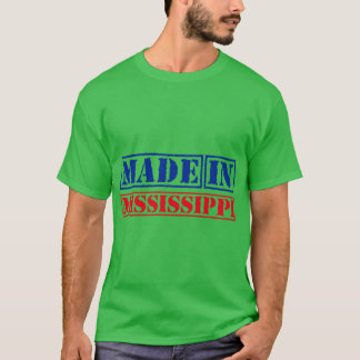 Made in Mississippi United States Oversized T-Shirt