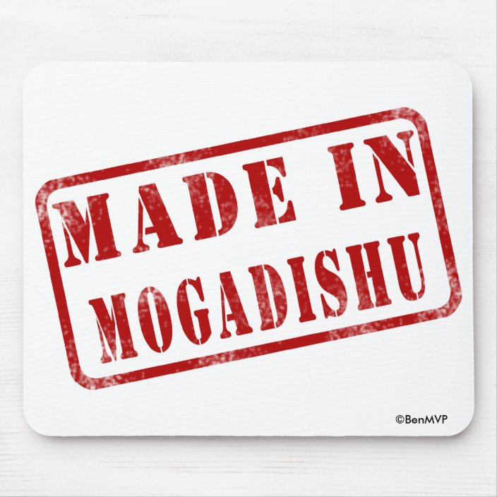Made in Mogadishu Mousepad