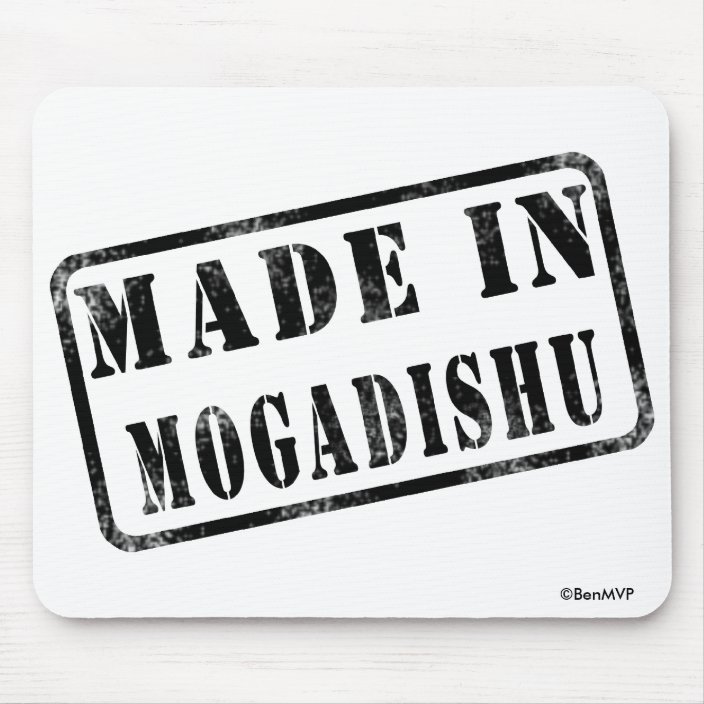 Made in Mogadishu Mousepad